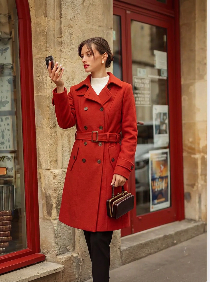 Ruby | Women's Double Breasted Trench Coat