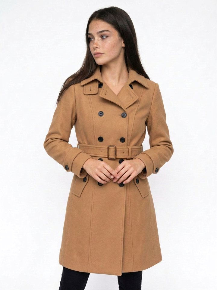 Ruby | Women's Double Breasted Trench Coat