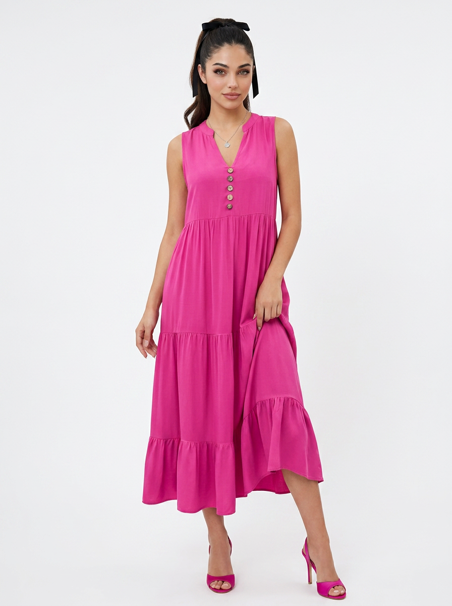 Rylee | Tiered Midi Dress