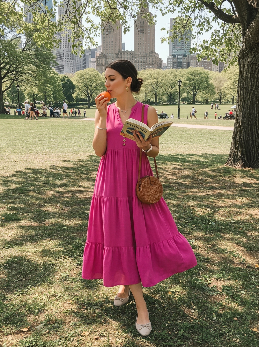 Rylee | Tiered Midi Dress