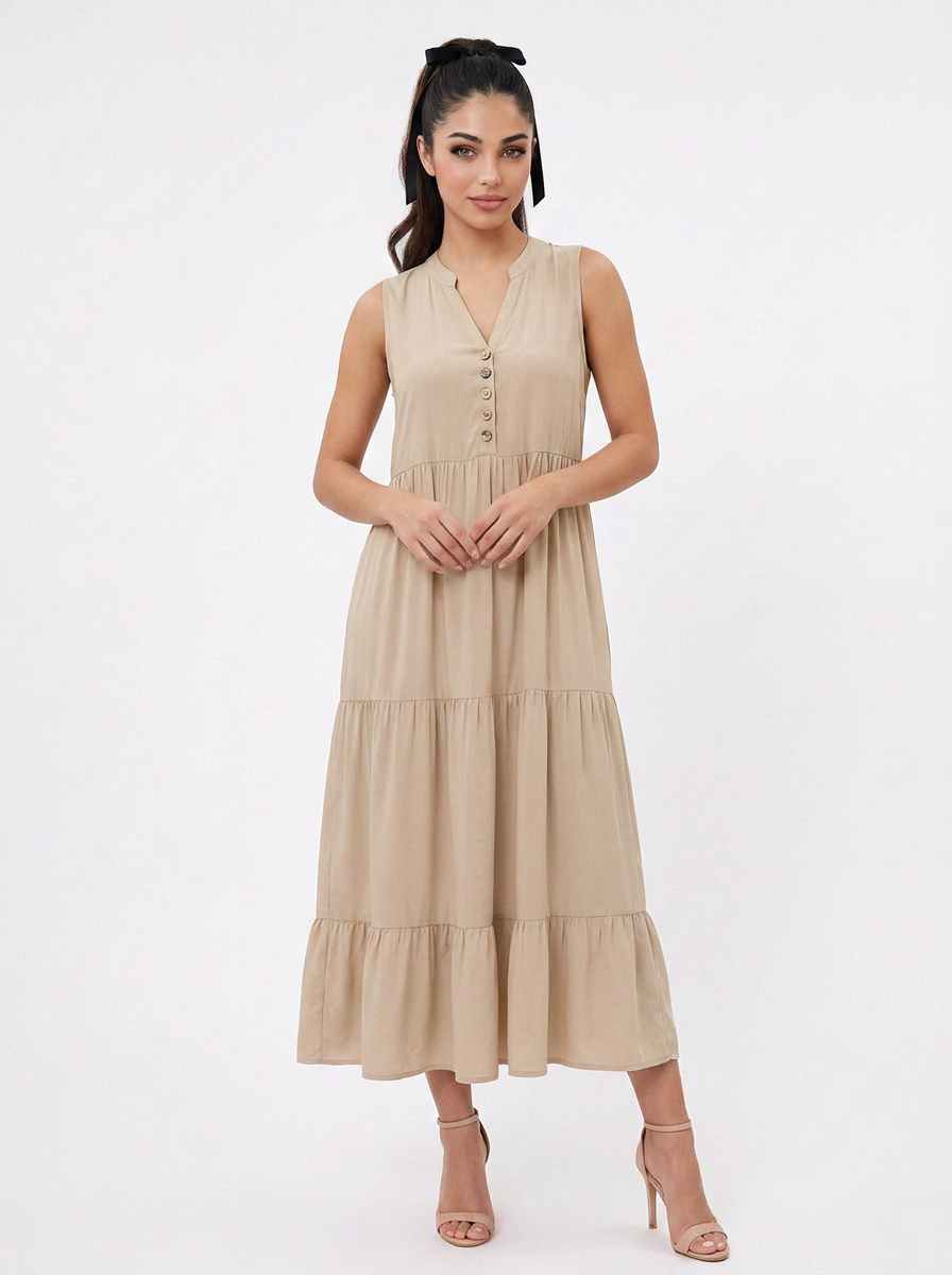 Rylee | Tiered Midi Dress