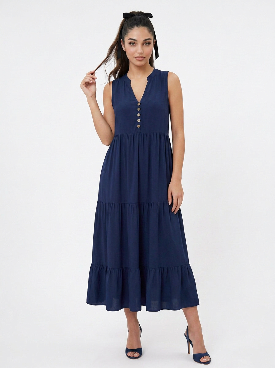 Rylee | Tiered Midi Dress