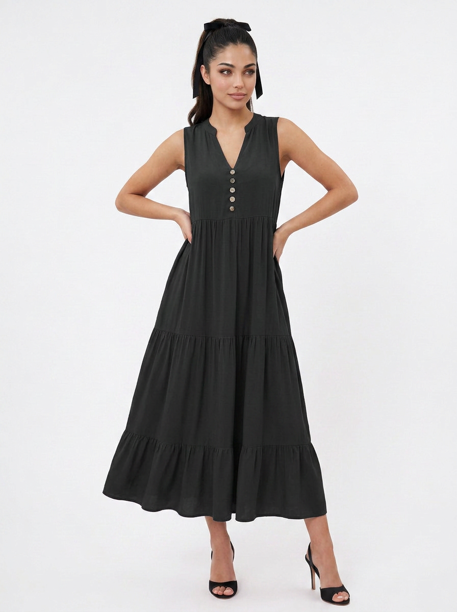 Rylee | Tiered Midi Dress