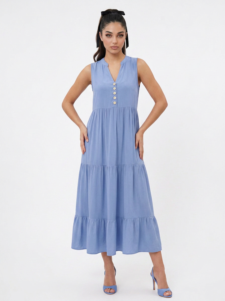 Rylee | Tiered Midi Dress