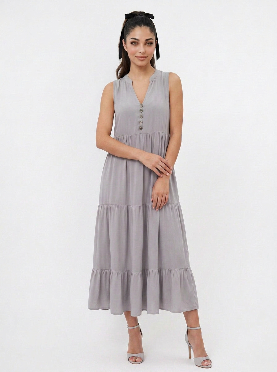 Rylee | Tiered Midi Dress