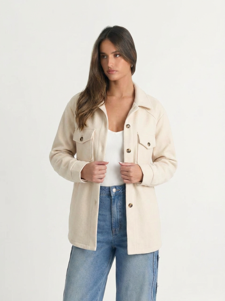 Sadie | Women's Button Down Oversized Shacket