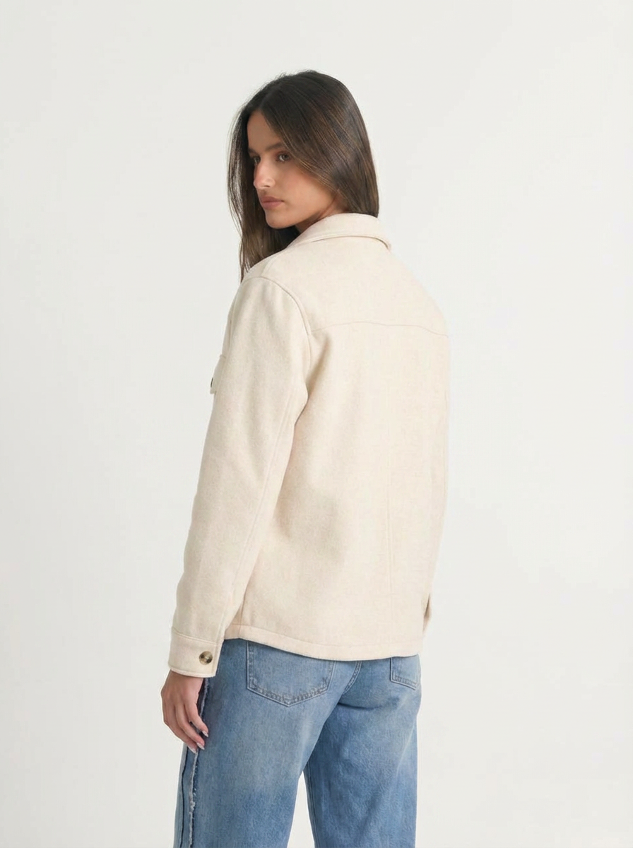 Sadie | Women's Button Down Oversized Shacket 2