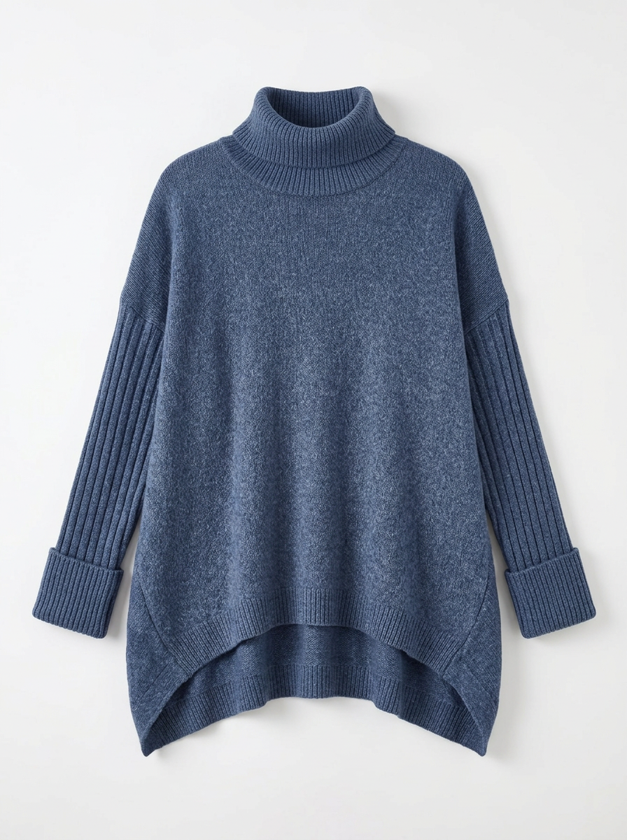 Sadie | Women's Cashmere Knit Sweater Turtleneck