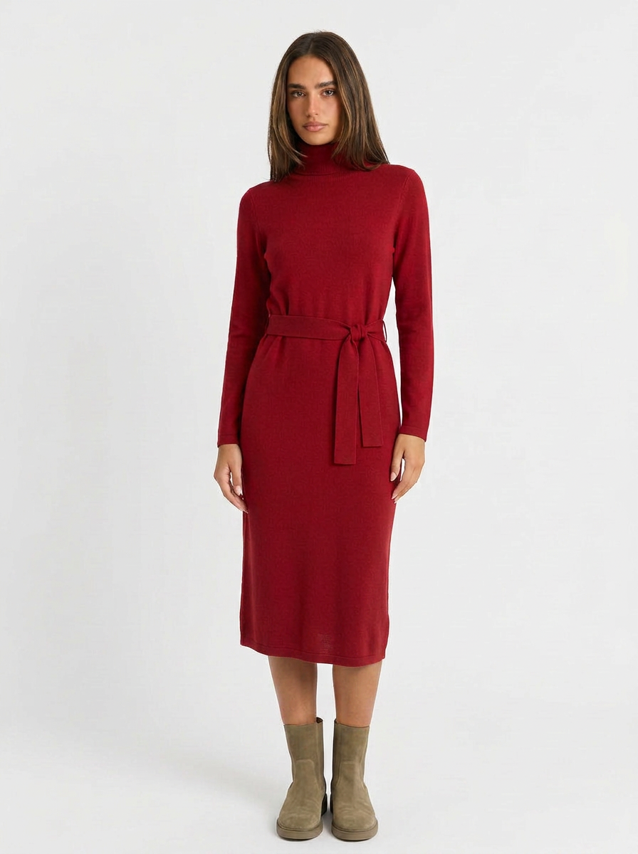 Saoirse | Wool Knit Winter Dress