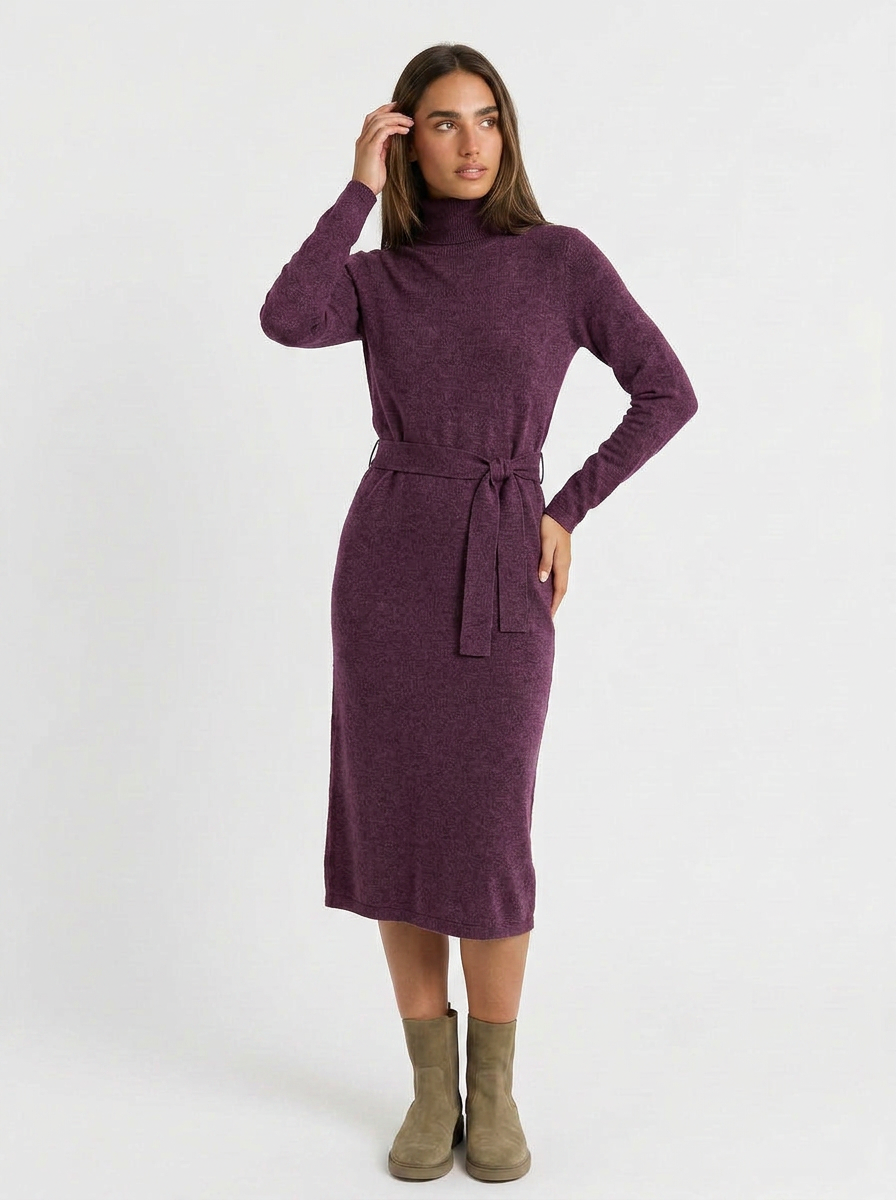 Saoirse | Wool Knit Winter Dress