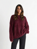 Sasha | Women's Crew Neck Mohair Sweater
