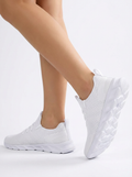Sasha | Women's Knit Lace-Up Running Sneakers