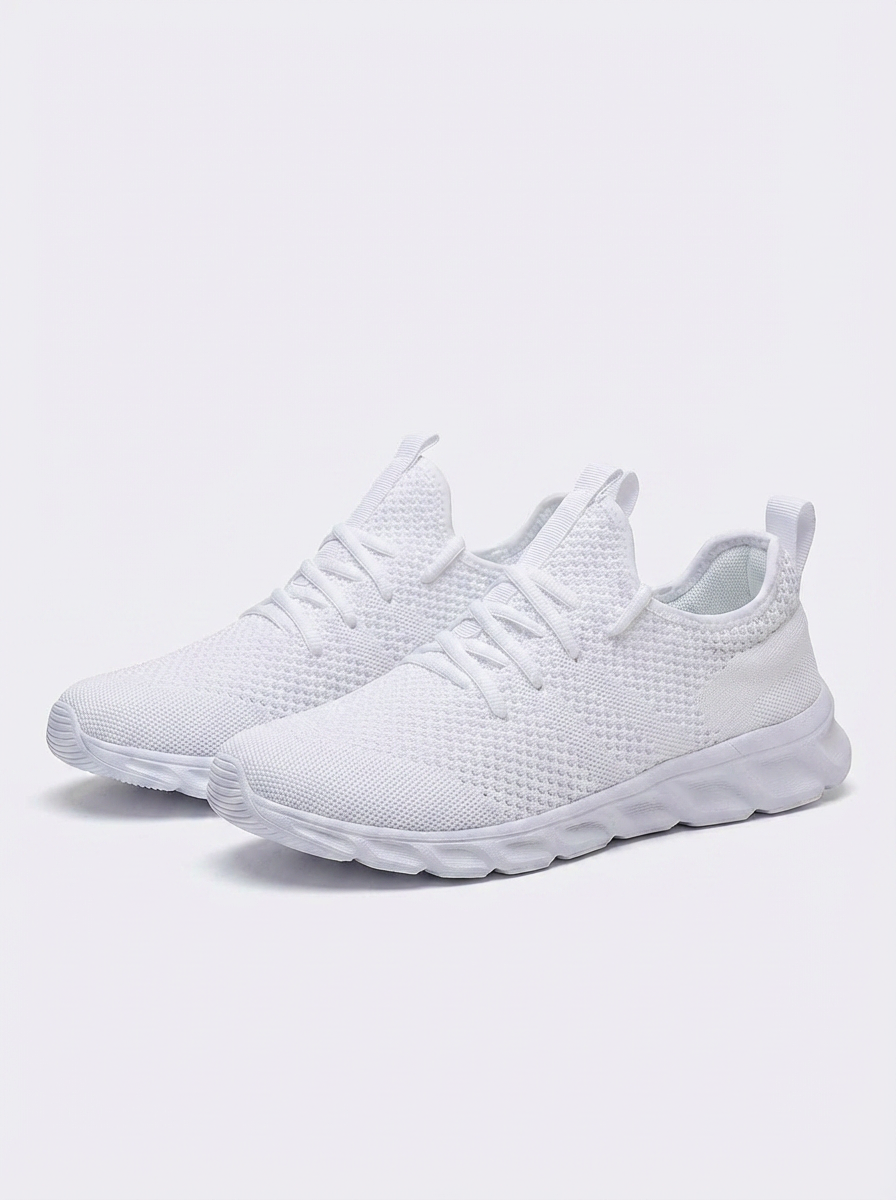 Sasha | Women's Knit Lace-Up Running Sneakers 3