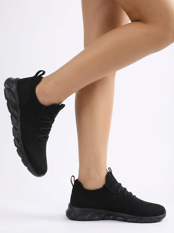 Sasha | Women's Knit Lace-Up Running Sneakers 4