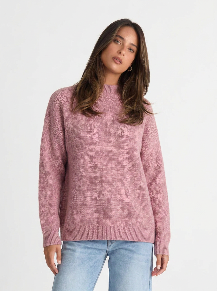 Sienna | Women's Crew Neck Cashmere Sweater