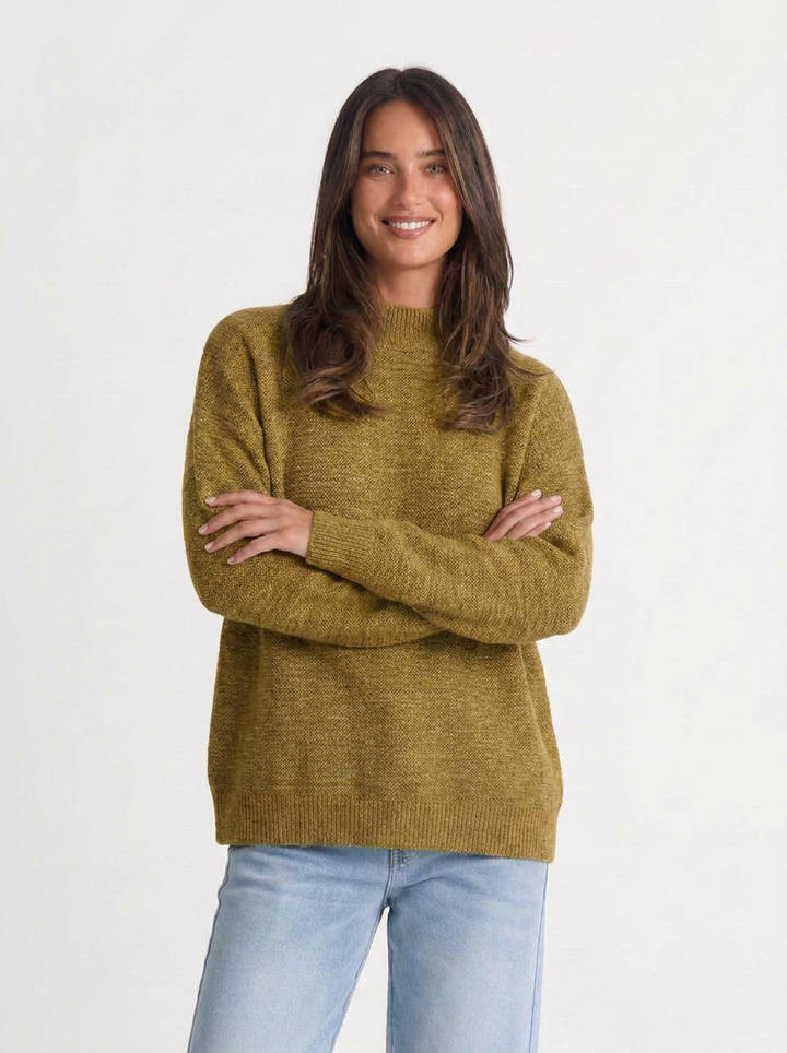 Sienna | Women's Crew Neck Cashmere Sweater 4