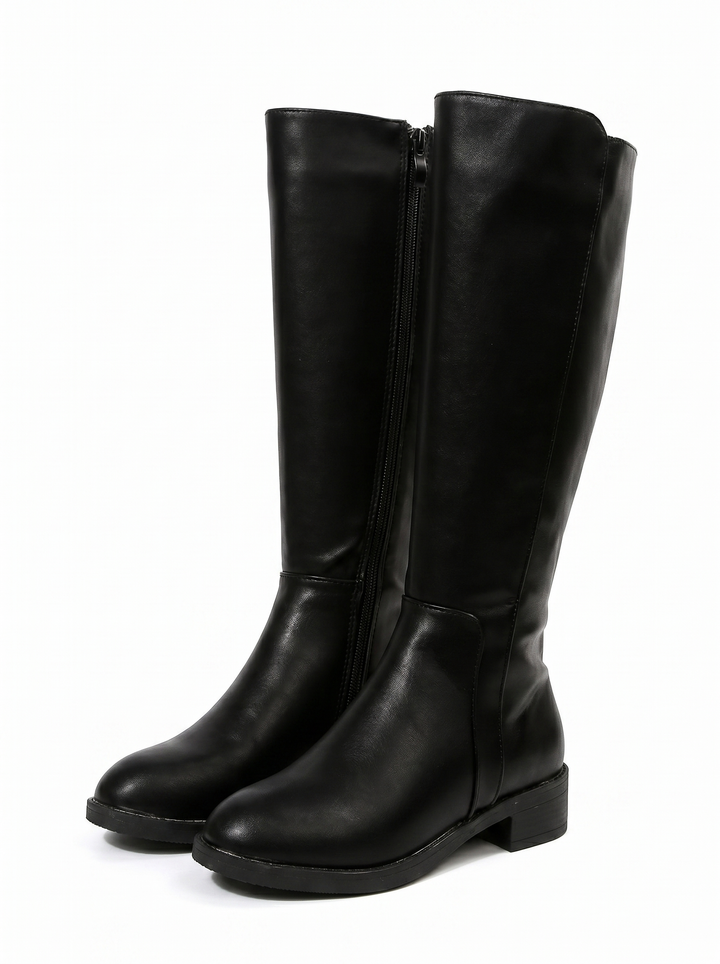 Skye | Women's Black Knee High Boots