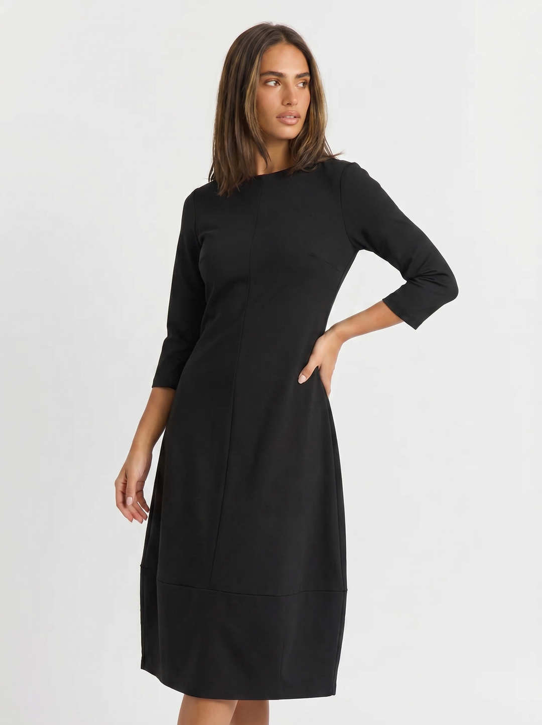 Sloane | Long Sleeve Midi Dress