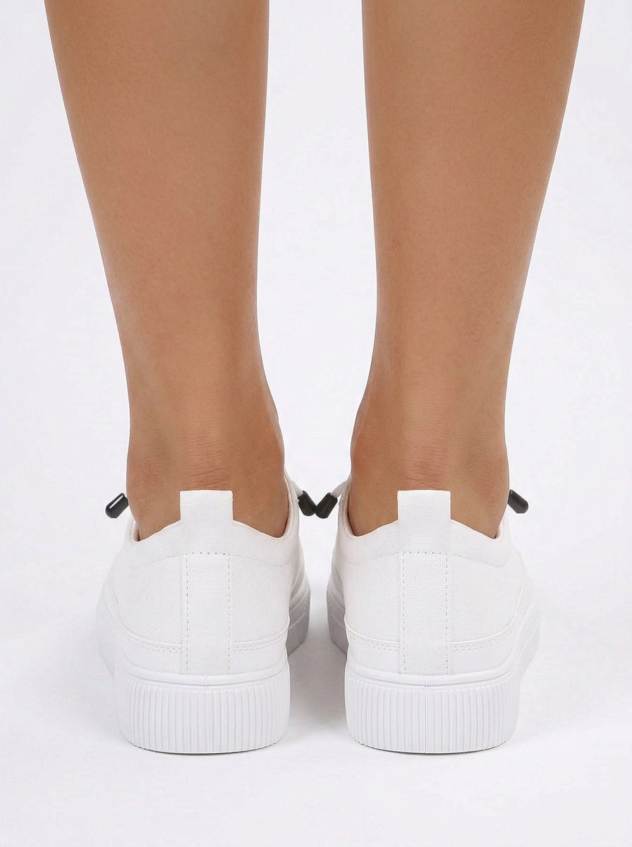 Sloane | Women's Canvas Lace-Up Sneakers