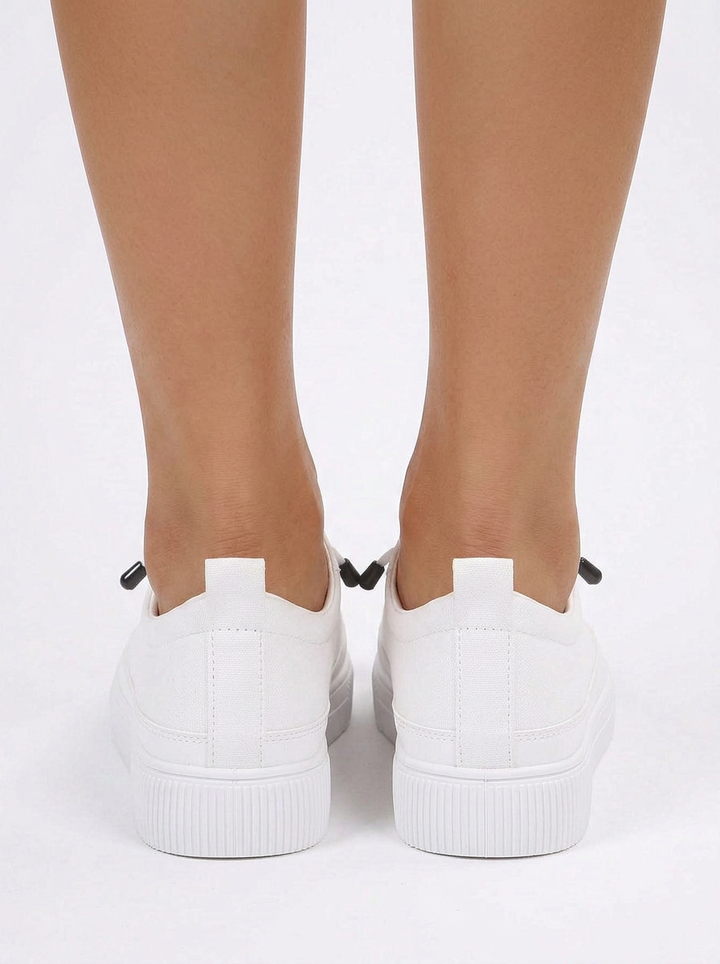 Sloane | Women's Canvas Lace-Up Sneakers
