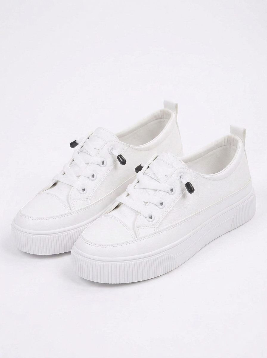 Sloane | Women's Canvas Lace-Up Sneakers