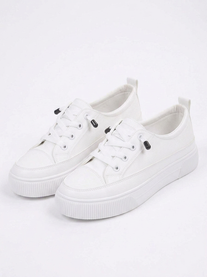 Sloane | Women's Canvas Lace-Up Sneakers