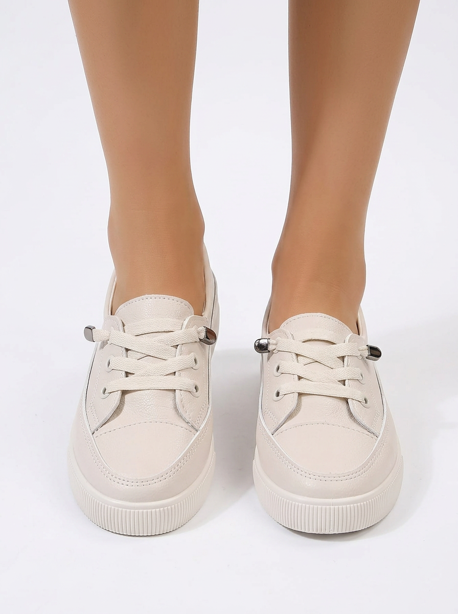 Sloane | Women's Canvas Lace-Up Sneakers