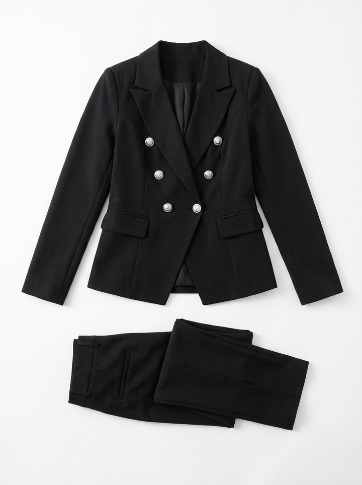 Sloane | Women's Double Breasted Blazer Trouser Set 3
