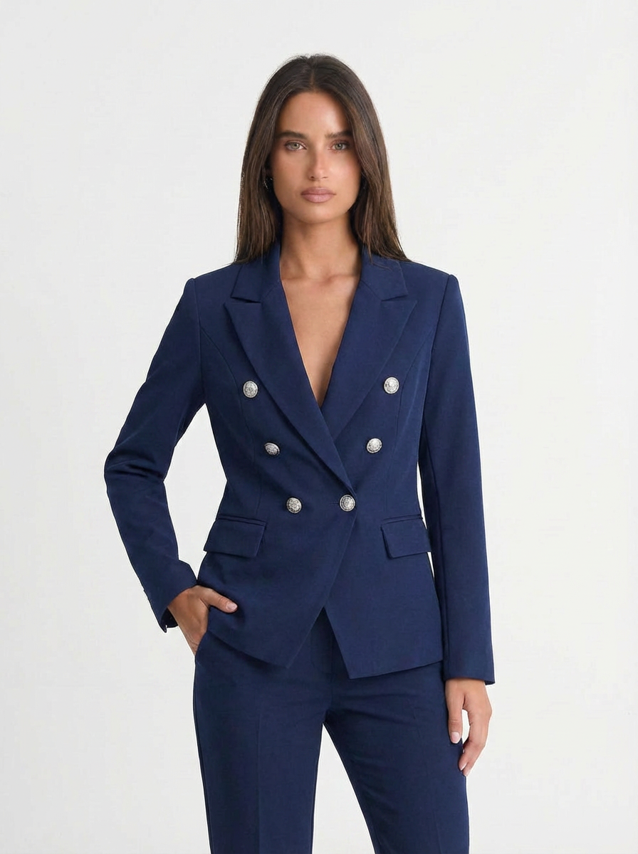 Sloane | Women's Double Breasted Blazer Trouser Set 7