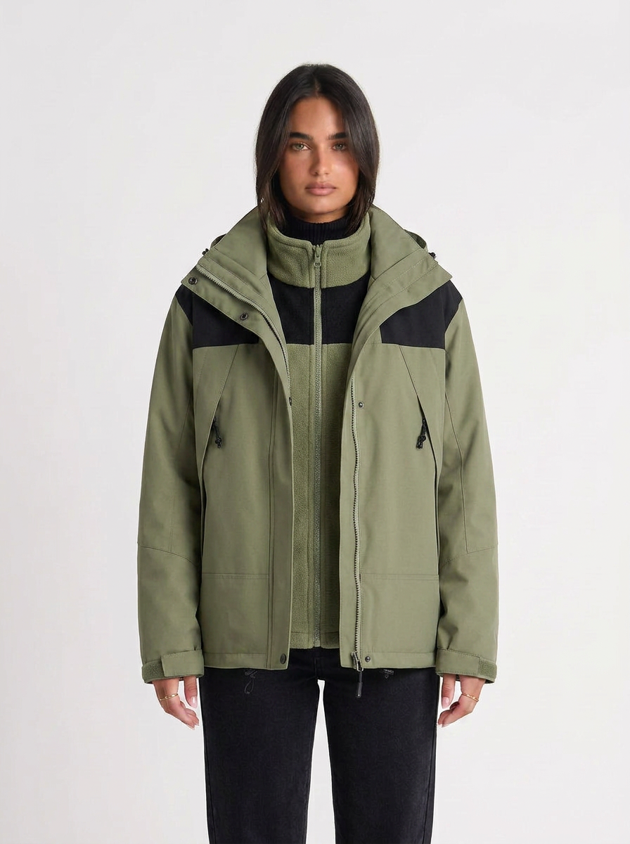 Sloane | Women's Fleece Winter Jacket with Hood