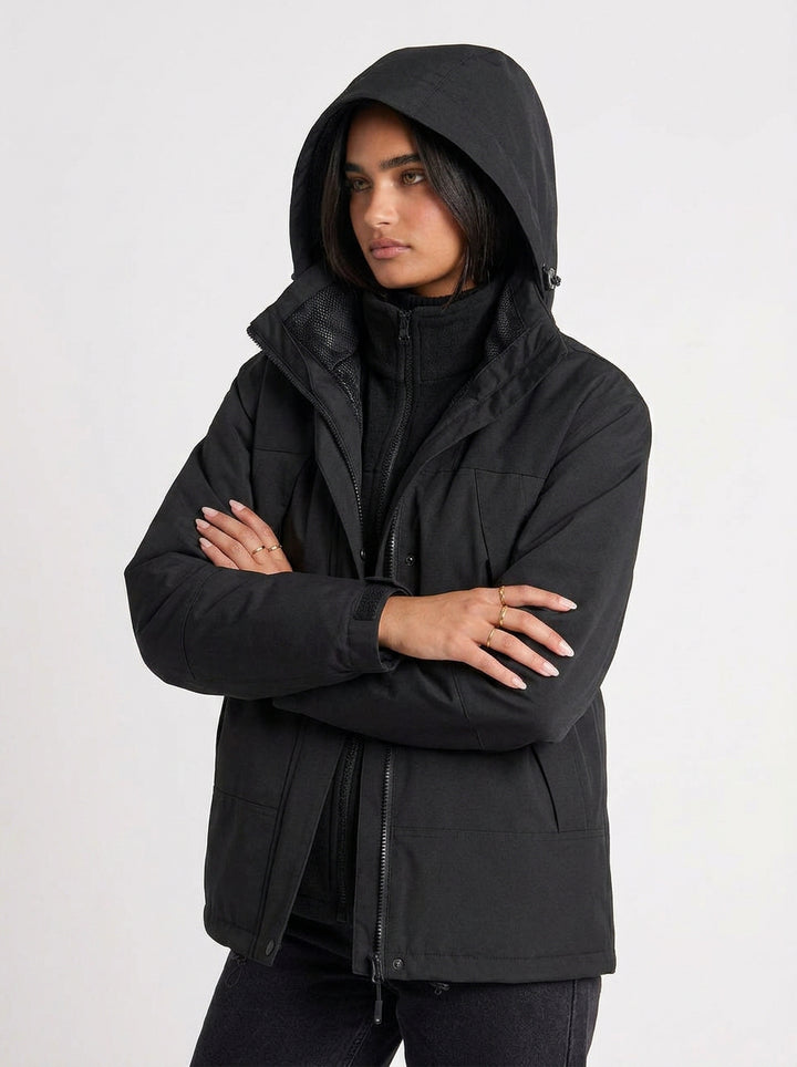 Sloane | Women's Fleece Winter Jacket with Hood