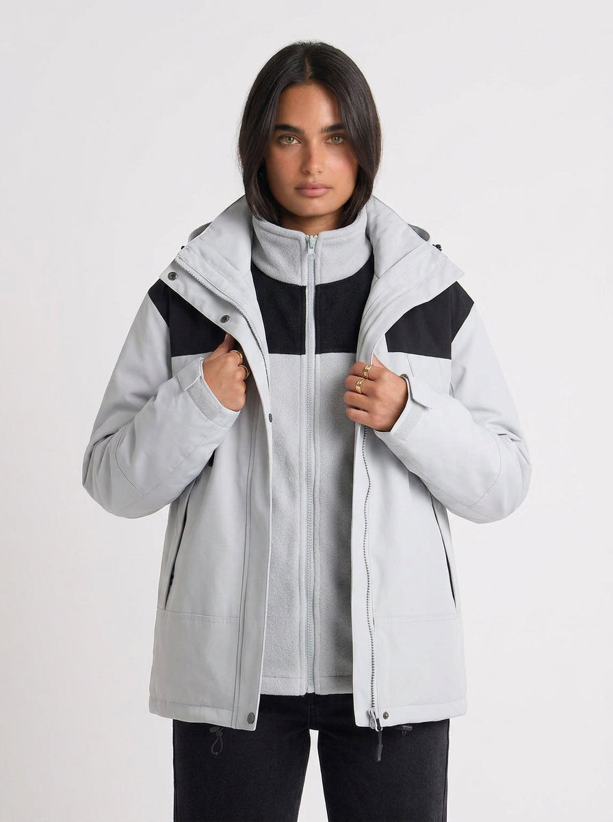 Sloane | Women's Fleece Winter Jacket with Hood