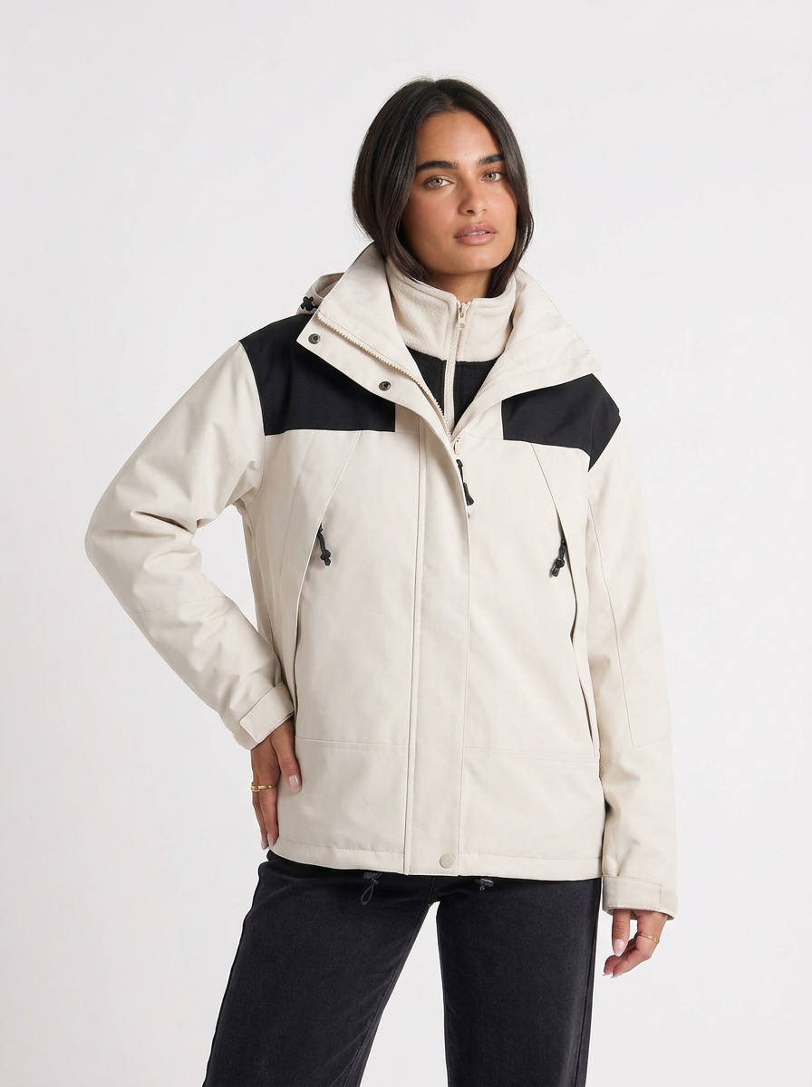 Sloane | Women's Fleece Winter Jacket with Hood