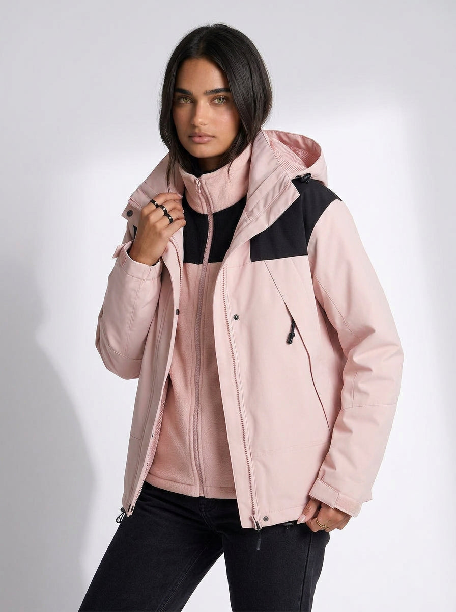 Sloane | Women's Fleece Winter Jacket with Hood