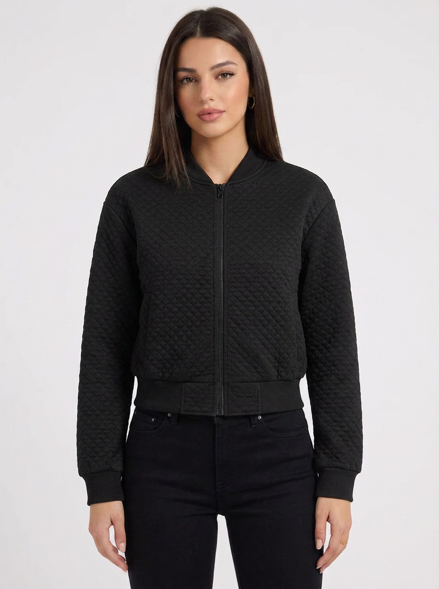 Sloane | Women's Quilted Bomber Jacket