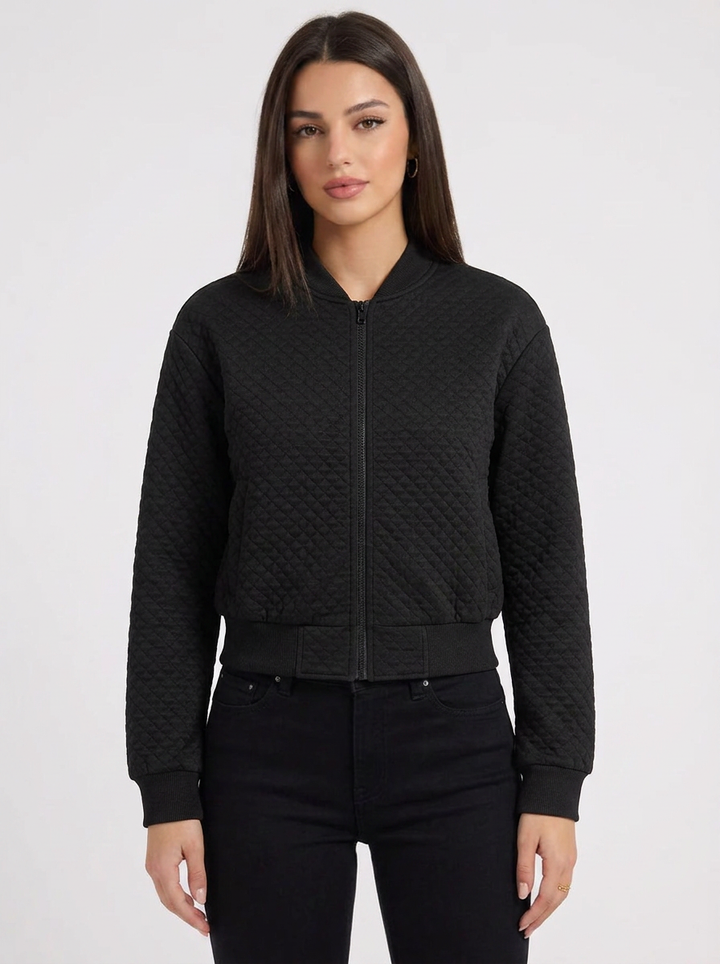 Sloane | Women's Quilted Bomber Jacket