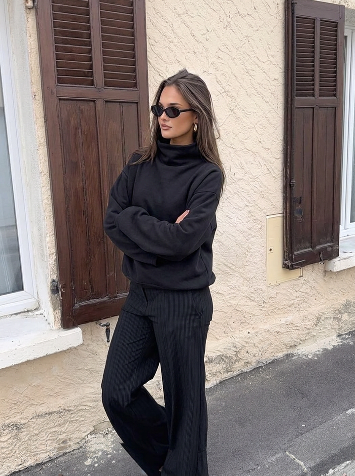 Sophia | Women's Oversized Winter Knit Pullover Sweater