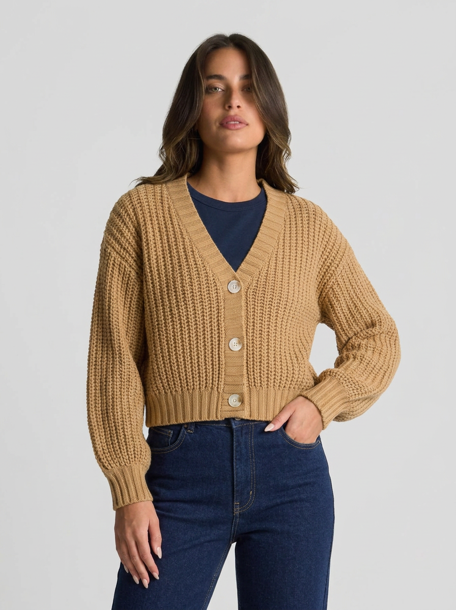 Sophie | Women's Chunky Knit Cardigan