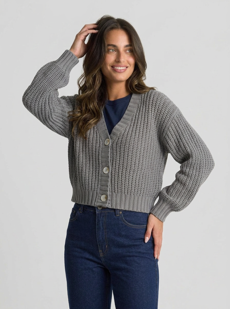 Sophie | Women's Chunky Knit Cardigan