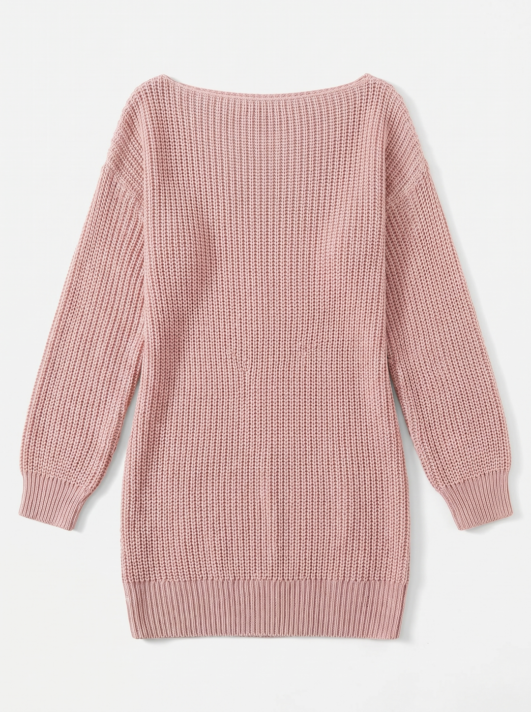 Sophie | Women's Knit Dress with Off Shoulder & Long Sleeve Mini