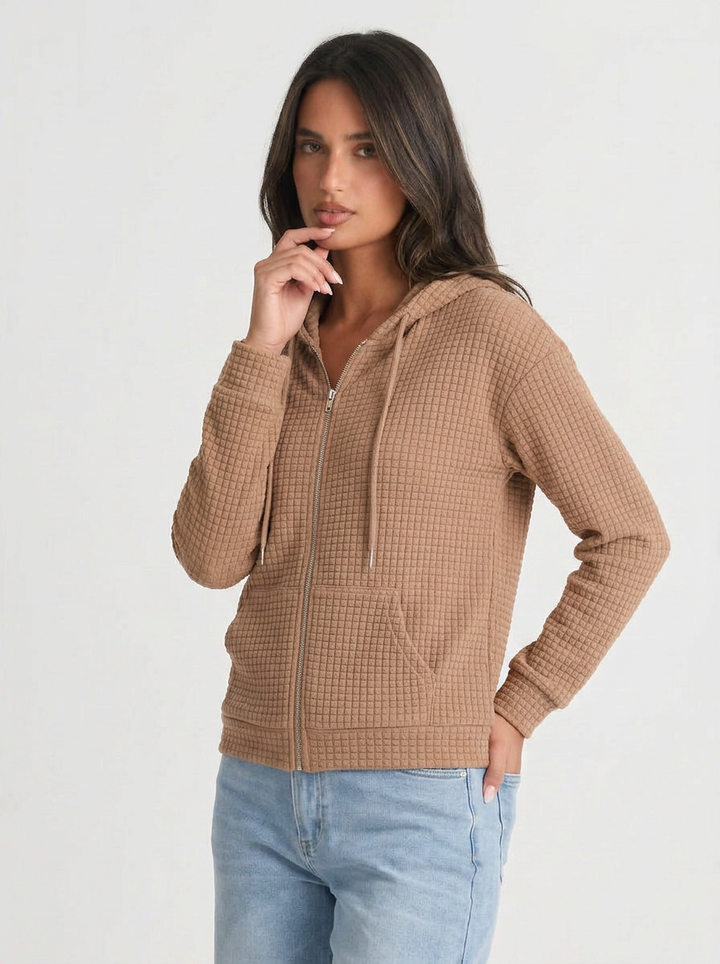 Sophie | Women's Quilted Zip-Up Jacket