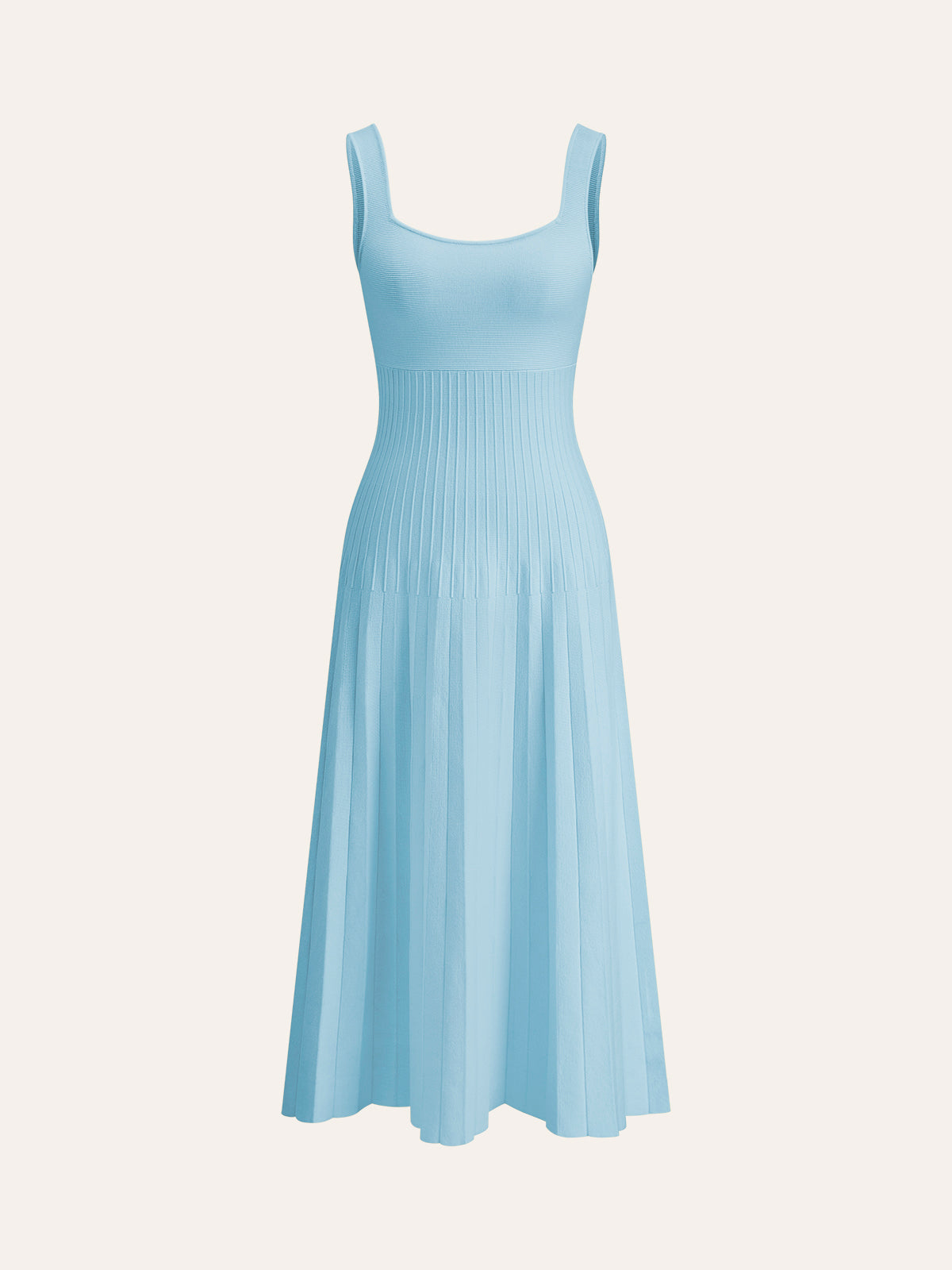 Square Neck Sleeveless Dress | Amara