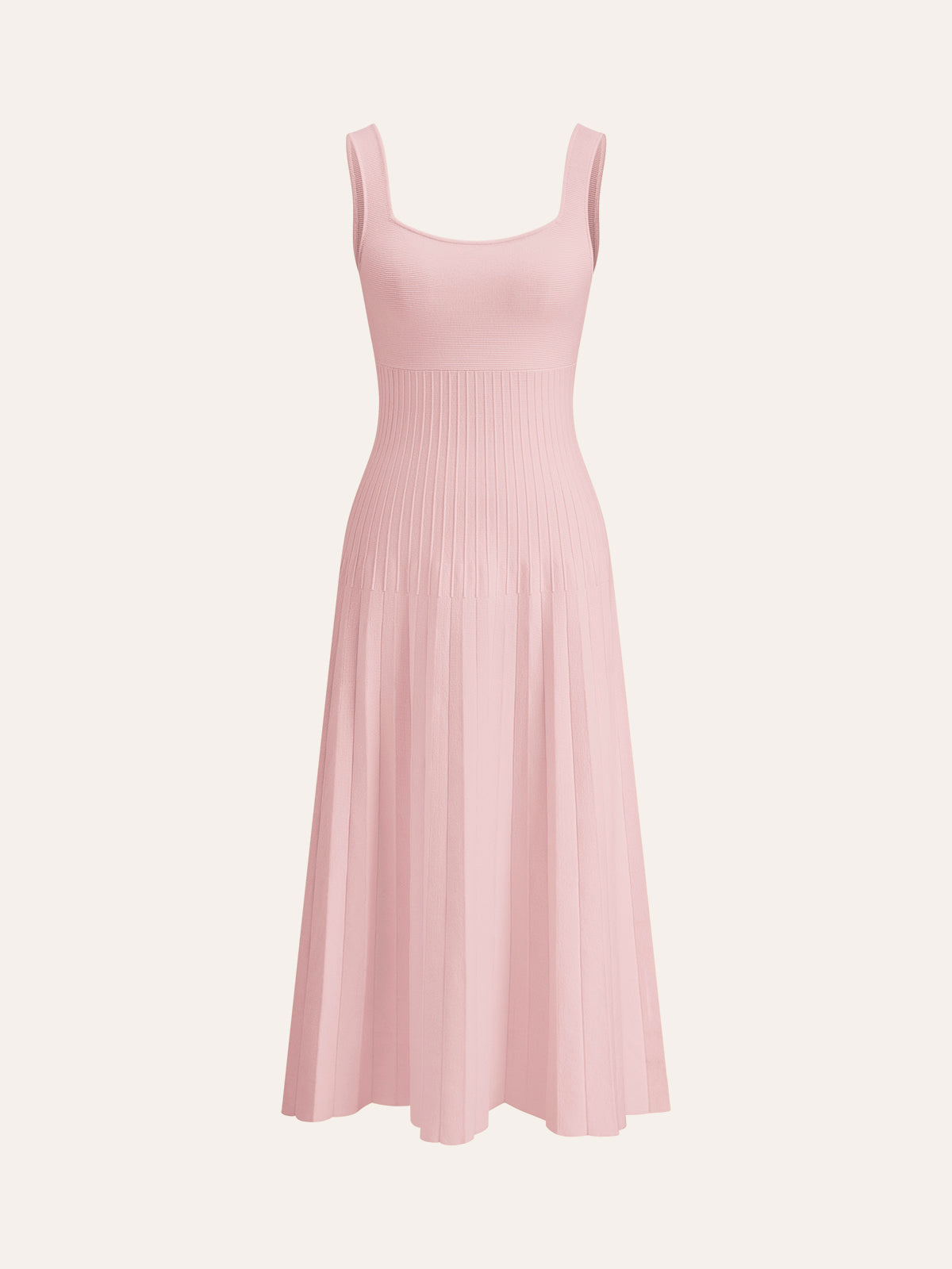 Square Neck Sleeveless Dress | Amara