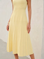 Square Neck Sleeveless Dress | Amara