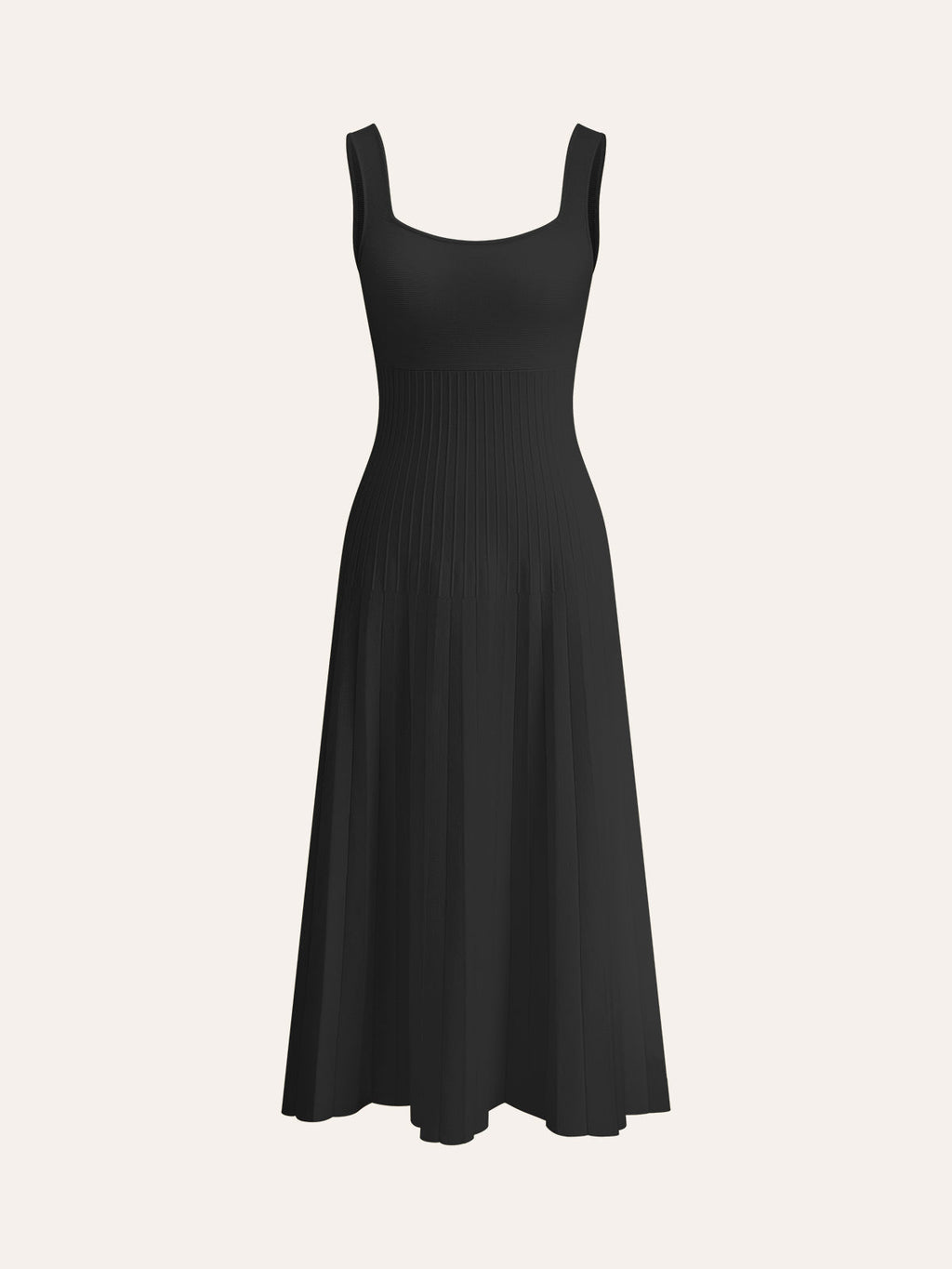 Square Neck Sleeveless Dress | Amara