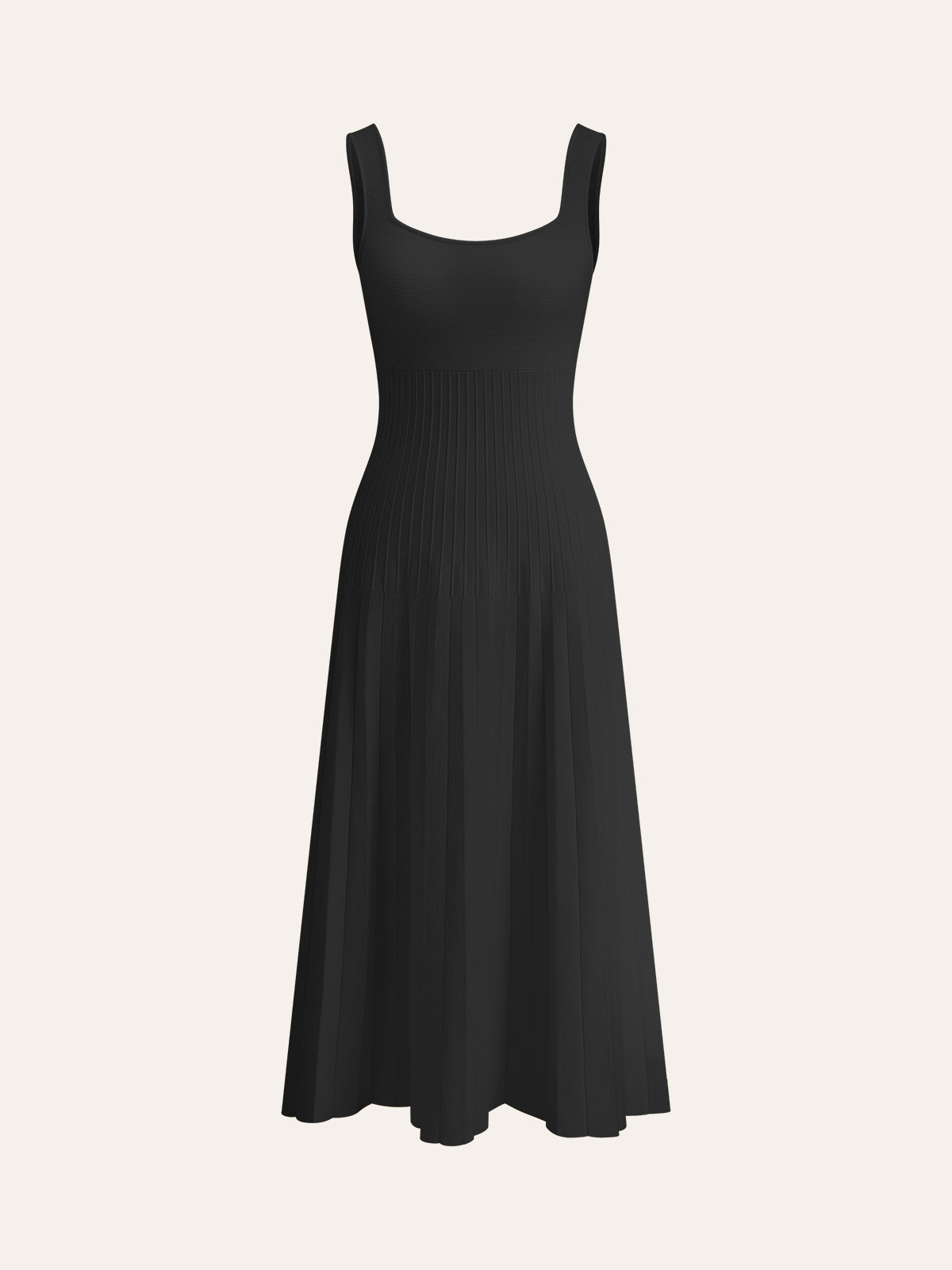 Square Neck Sleeveless Dress | Amara