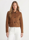 Suki | Women's Suede Cropped Jacket 5