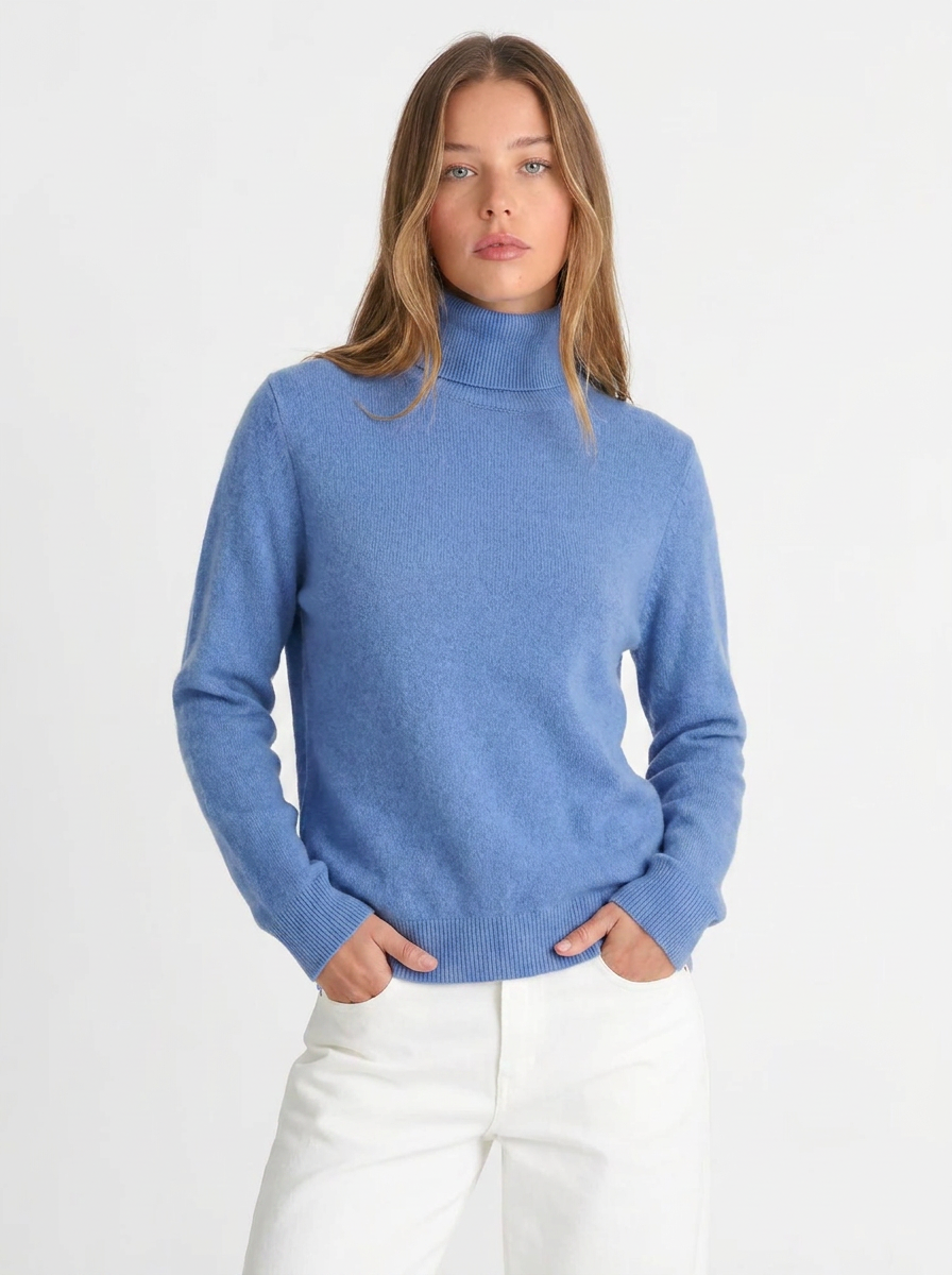 Talia | Women's Turtleneck Cashmere Sweater