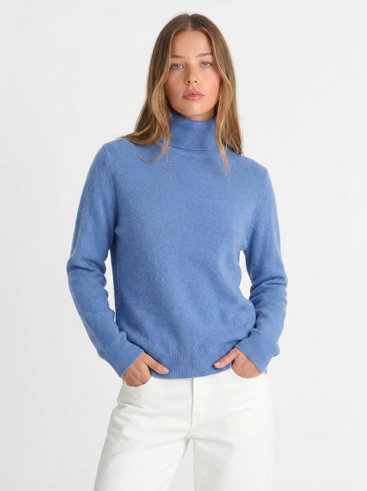 Talia | Women's Turtleneck Cashmere Sweater