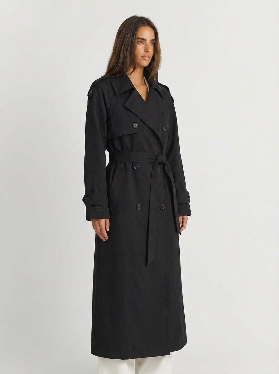 Tamara | Women's Double Breasted Oversized Trench Coat 2
